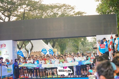 Race photo from Taman Budaya x BOGORUN 2025