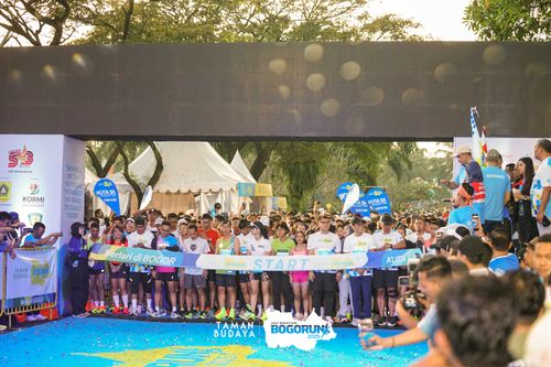 Race photo from Taman Budaya x BOGORUN 2025