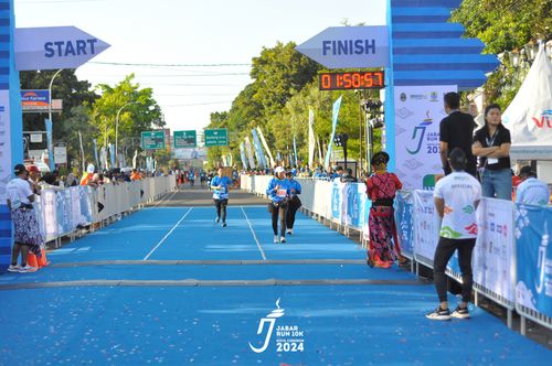 Race photo from Jabar Run 10K 2024