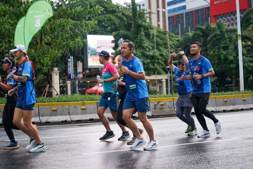 Race photo from Road to BAF Lions Run 2024
