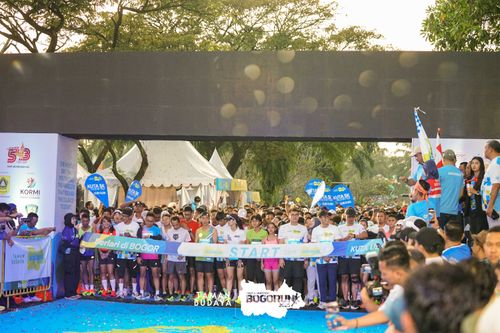 Race photo from Taman Budaya x BOGORUN 2025