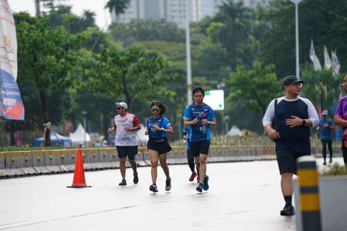 Race photo from Road to BAF Lions Run 2024