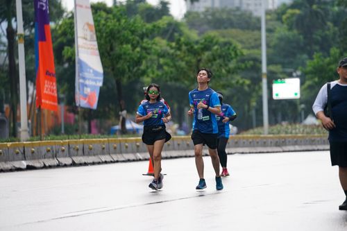 Race photo from Road to BAF Lions Run 2024
