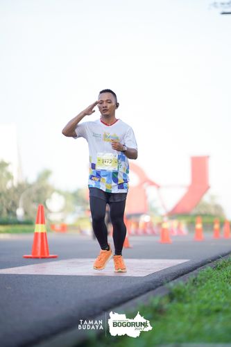 Race photo from Taman Budaya x BOGORUN 2025