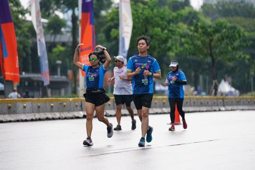 Race photo from Road to BAF Lions Run 2024