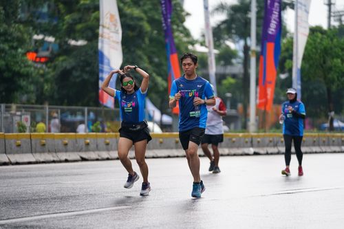 Race photo from Road to BAF Lions Run 2024