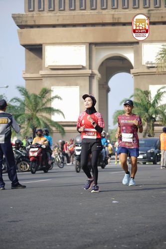 Race photo from Kediri Half Marathon 2025