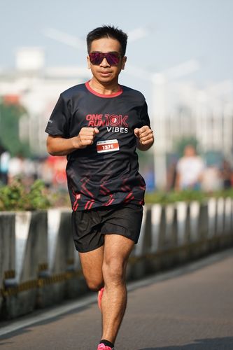 Race photo from One Run 10K Vibes 2024