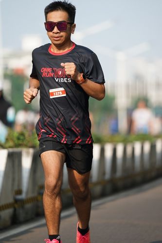 Race photo from One Run 10K Vibes 2024