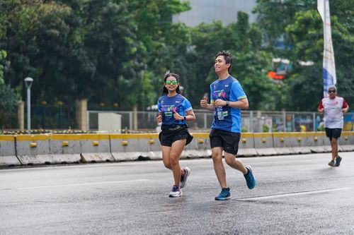 Race photo from Road to BAF Lions Run 2024