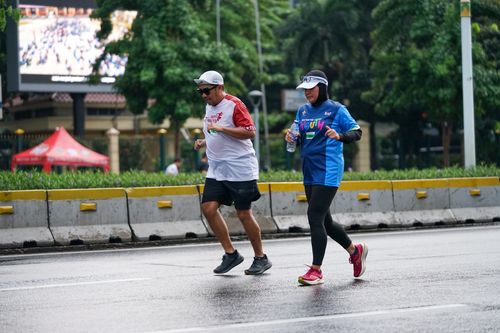 Race photo from Road to BAF Lions Run 2024