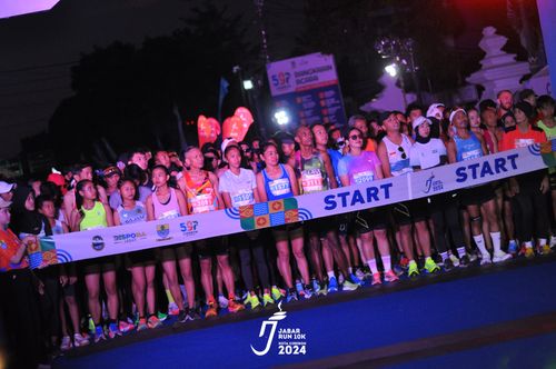 Race photo from Jabar Run 10K 2024