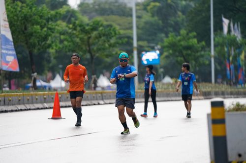 Race photo from Road to BAF Lions Run 2024