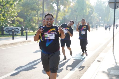 Race photo from WIPRO RUN 2025 - Vitalis Unza 20th Anniversary