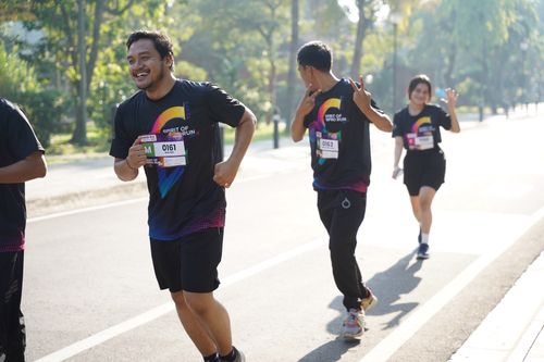 Race photo from WIPRO RUN 2025 - Vitalis Unza 20th Anniversary