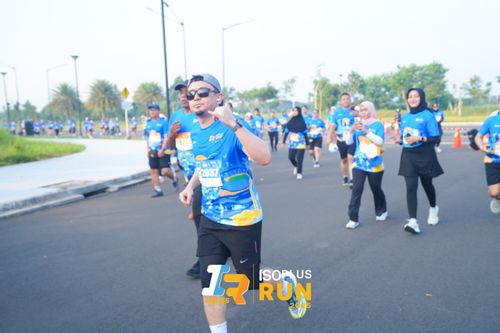 Race photo from ISOPLUS RUN 2025 - JAKARTA