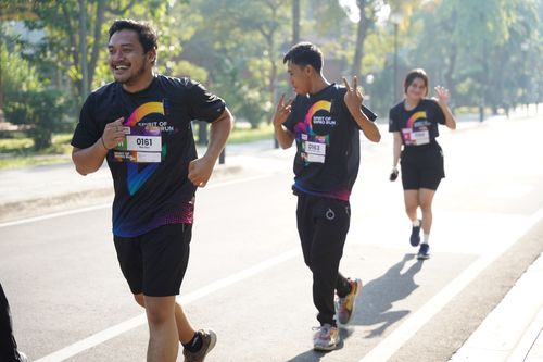 Race photo from WIPRO RUN 2025 - Vitalis Unza 20th Anniversary