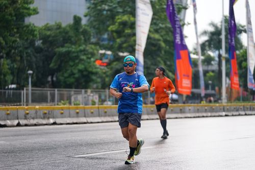 Race photo from Road to BAF Lions Run 2024