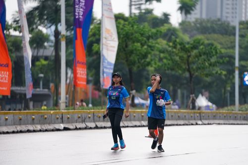 Race photo from Road to BAF Lions Run 2024