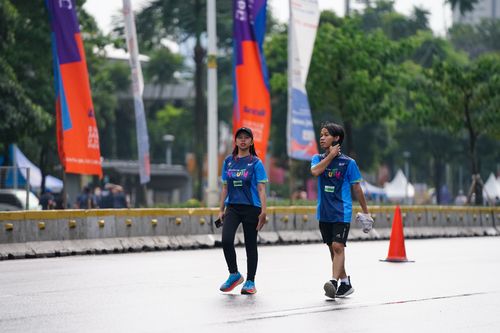 Race photo from Road to BAF Lions Run 2024
