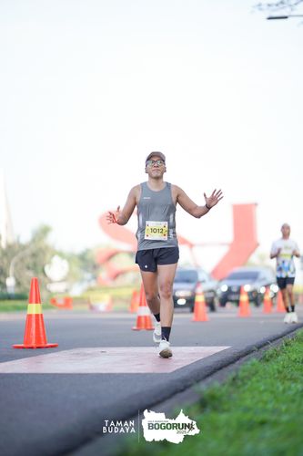 Race photo from Taman Budaya x BOGORUN 2025