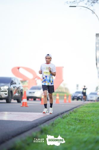 Race photo from Taman Budaya x BOGORUN 2025