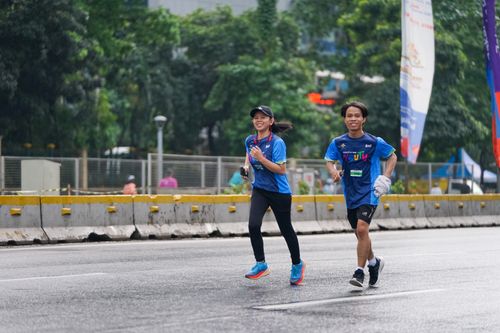 Race photo from Road to BAF Lions Run 2024
