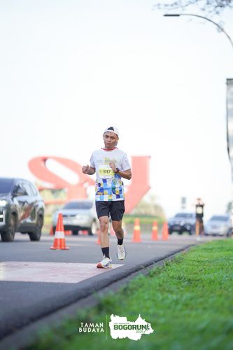 Race photo from Taman Budaya x BOGORUN 2025