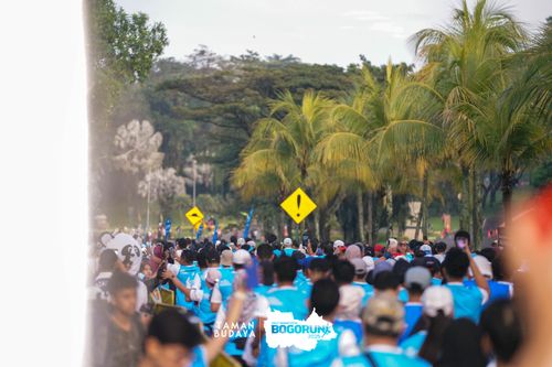 Race photo from Taman Budaya x BOGORUN 2025