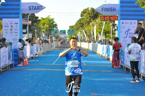 Race photo from Jabar Run 10K 2024