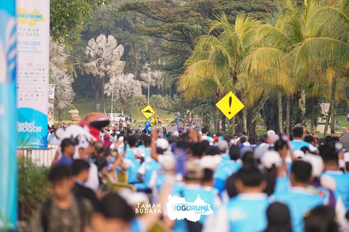 Race photo from Taman Budaya x BOGORUN 2025
