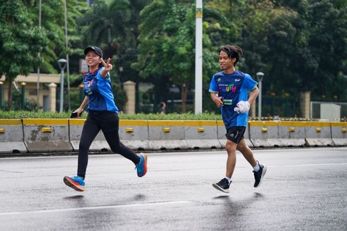 Race photo from Road to BAF Lions Run 2024