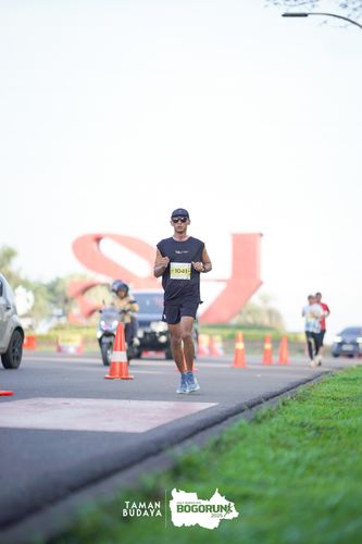 Race photo from Taman Budaya x BOGORUN 2025