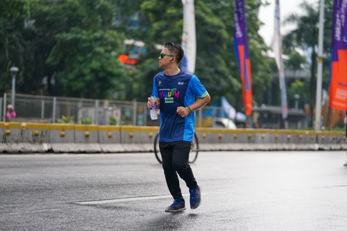 Race photo from Road to BAF Lions Run 2024