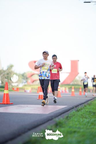 Race photo from Taman Budaya x BOGORUN 2025