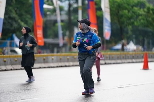 Race photo from Road to BAF Lions Run 2024