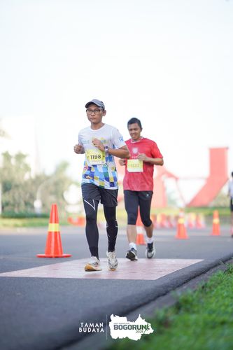 Race photo from Taman Budaya x BOGORUN 2025