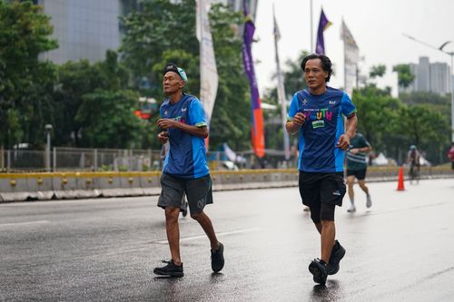 Race photo from Road to BAF Lions Run 2024