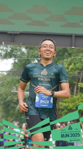 Race photo from Mangkunegaran Run 2025