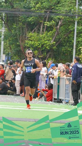 Race photo from Mangkunegaran Run 2025