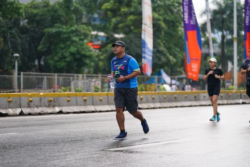 Race photo from Road to BAF Lions Run 2024