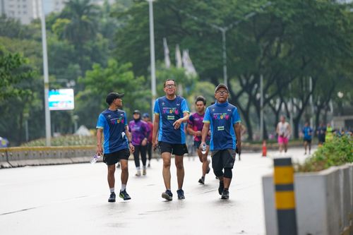 Race photo from Road to BAF Lions Run 2024