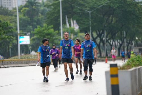 Race photo from Road to BAF Lions Run 2024