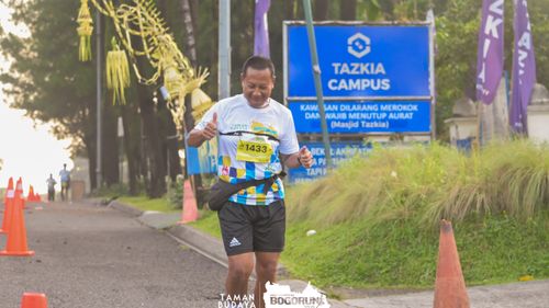 Race photo from Taman Budaya x BOGORUN 2025