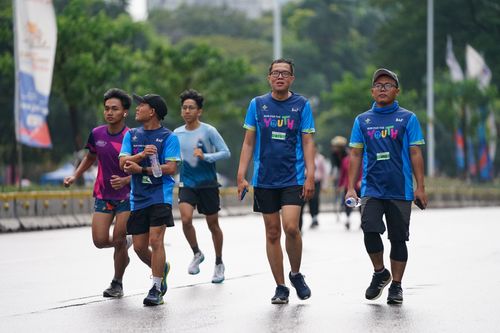 Race photo from Road to BAF Lions Run 2024
