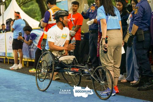 Race photo from Taman Budaya x BOGORUN 2025