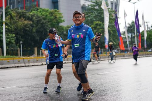 Race photo from Road to BAF Lions Run 2024