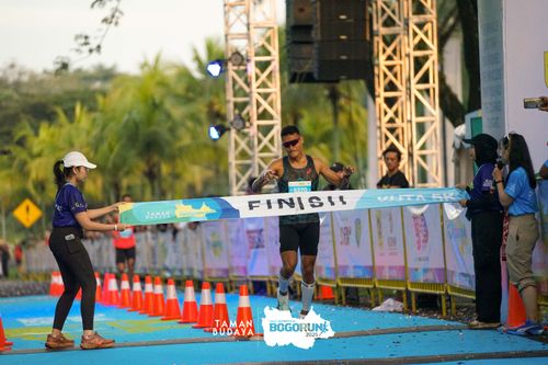 Race photo from Taman Budaya x BOGORUN 2025