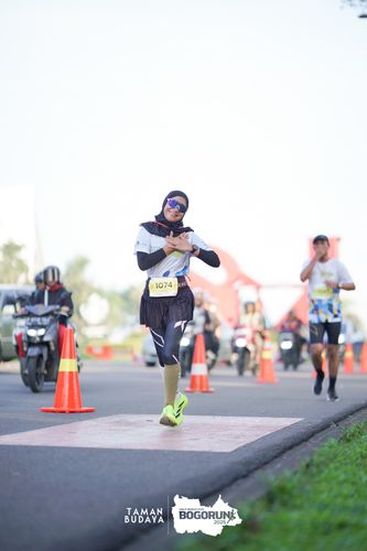 Race photo from Taman Budaya x BOGORUN 2025