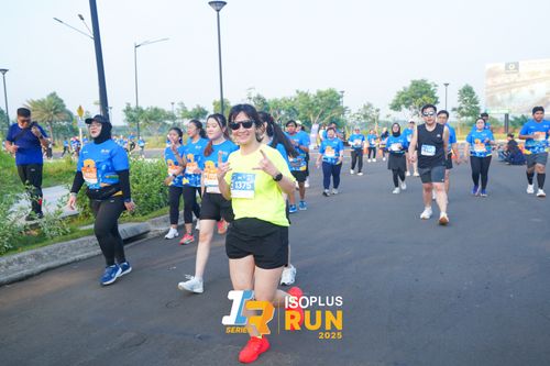 Race photo from ISOPLUS RUN 2025 - JAKARTA